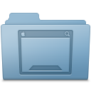 Desktop Folder Blue Icon